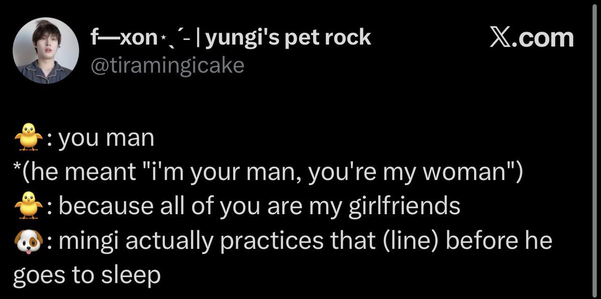 eronel0323's tweet photo. mg being very subtle, signaling to yh that he is his girlfriend https://t.co/skzIML119d