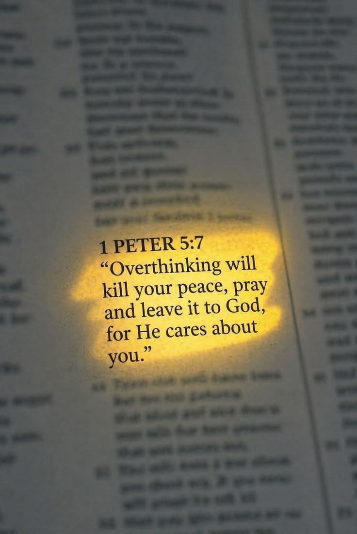 ohdear_lord_'s tweet photo. 1 Peter 5:7 https://t.co/MUCOETLdmh