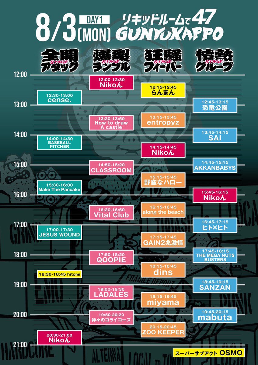 dins_nid's tweet photo. 💡8月のdins💡
1日(土)@ tora(兵庫) 
尼崎tora×エチュバリアpresentsアマナツ

3日(月)@ LIQUIDROOM(東京) 
Nikoん×maximum10×ARAYA JAPAN pre.
リキッドルームで47 〜ぐんゆうかっぽ〜 https://t.co/j3tm4qOrcB