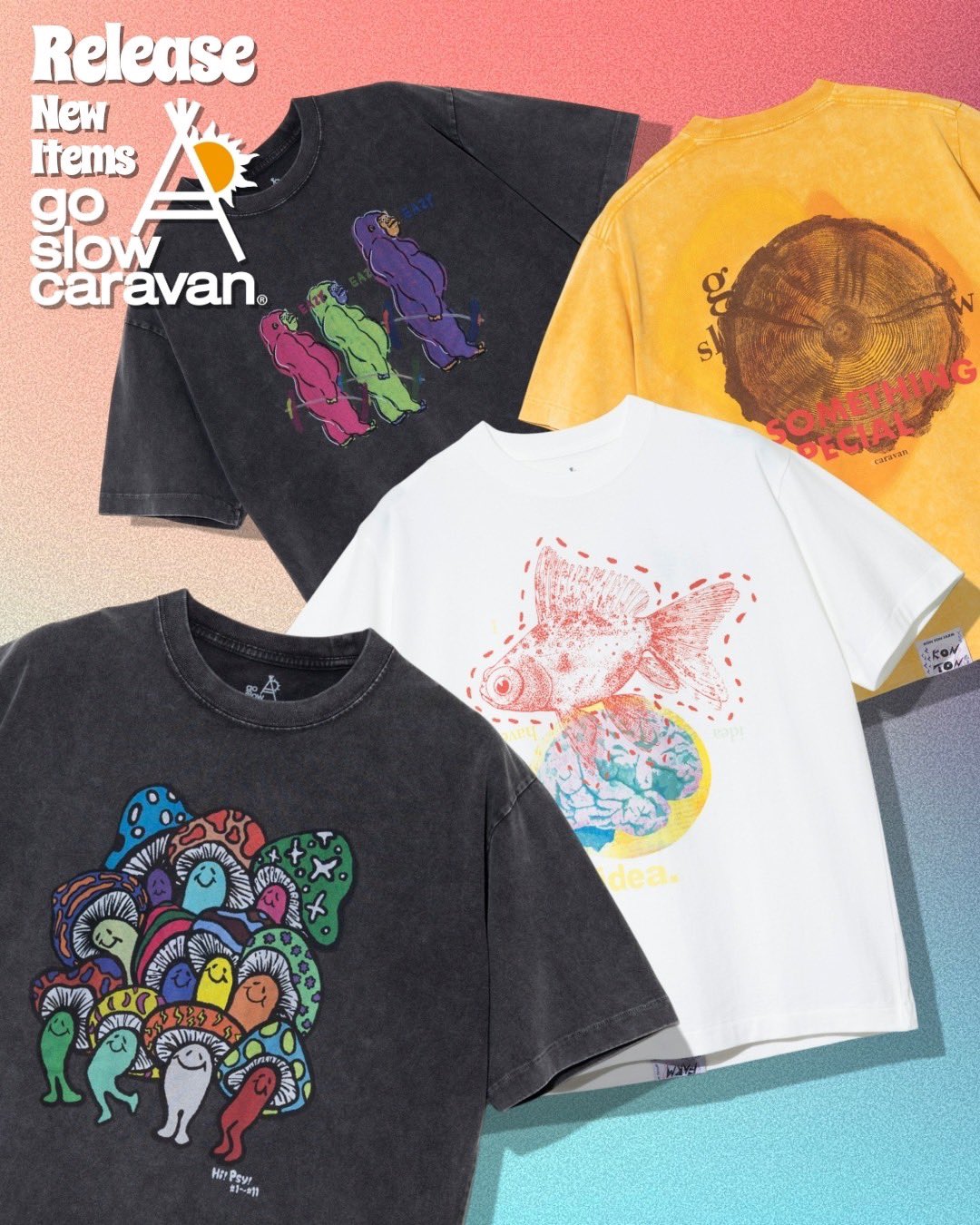 金欠緊急値下げ　NISSAN✖️go slow caravan 激レアコラボ go slow caravan в X: „8月のNEW RELEASE ITEMS お見逃しなく