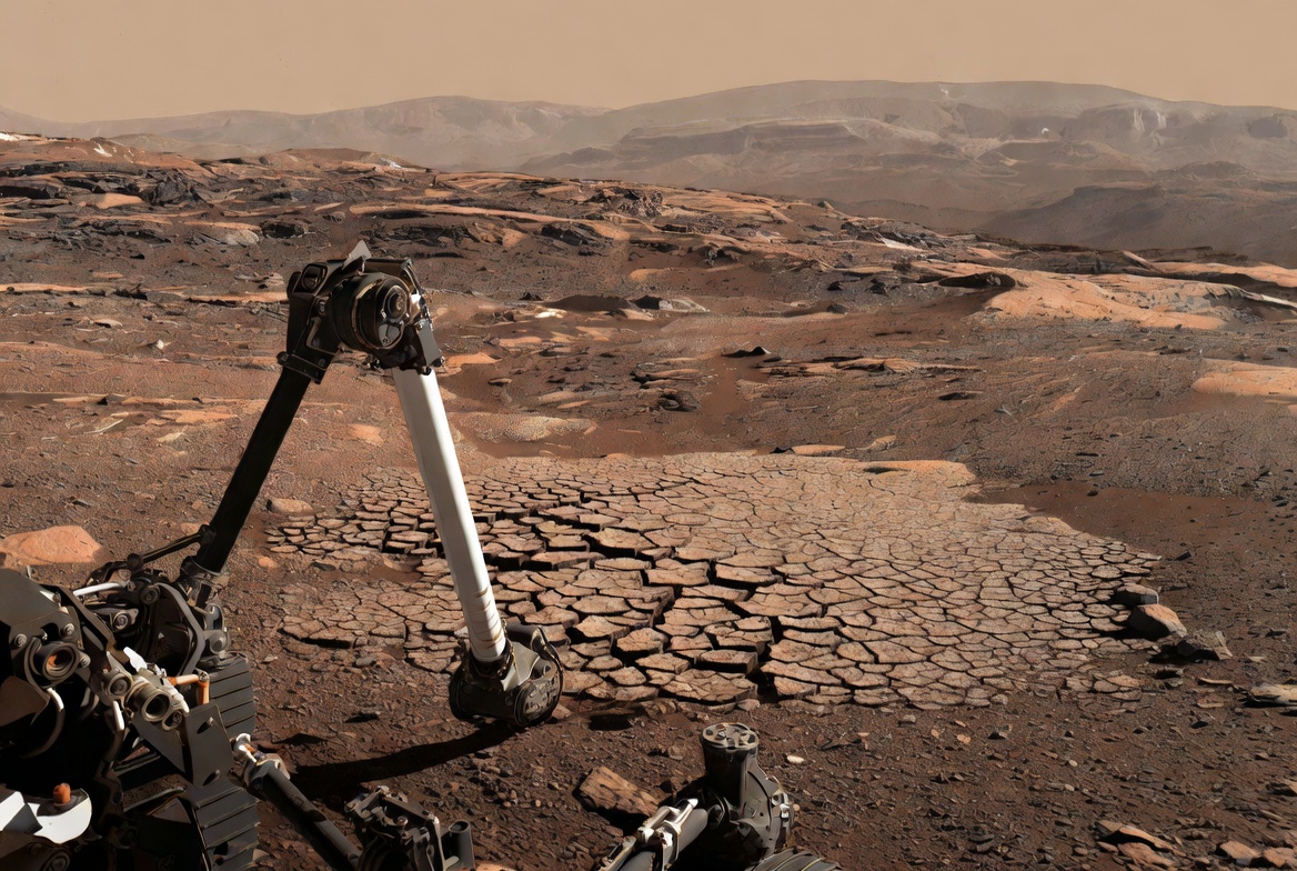 Allojna's tweet photo. Curiosity обнаружил множество свидетельств о древней воде на Красной Планете. https://t.co/I21E5qtudO