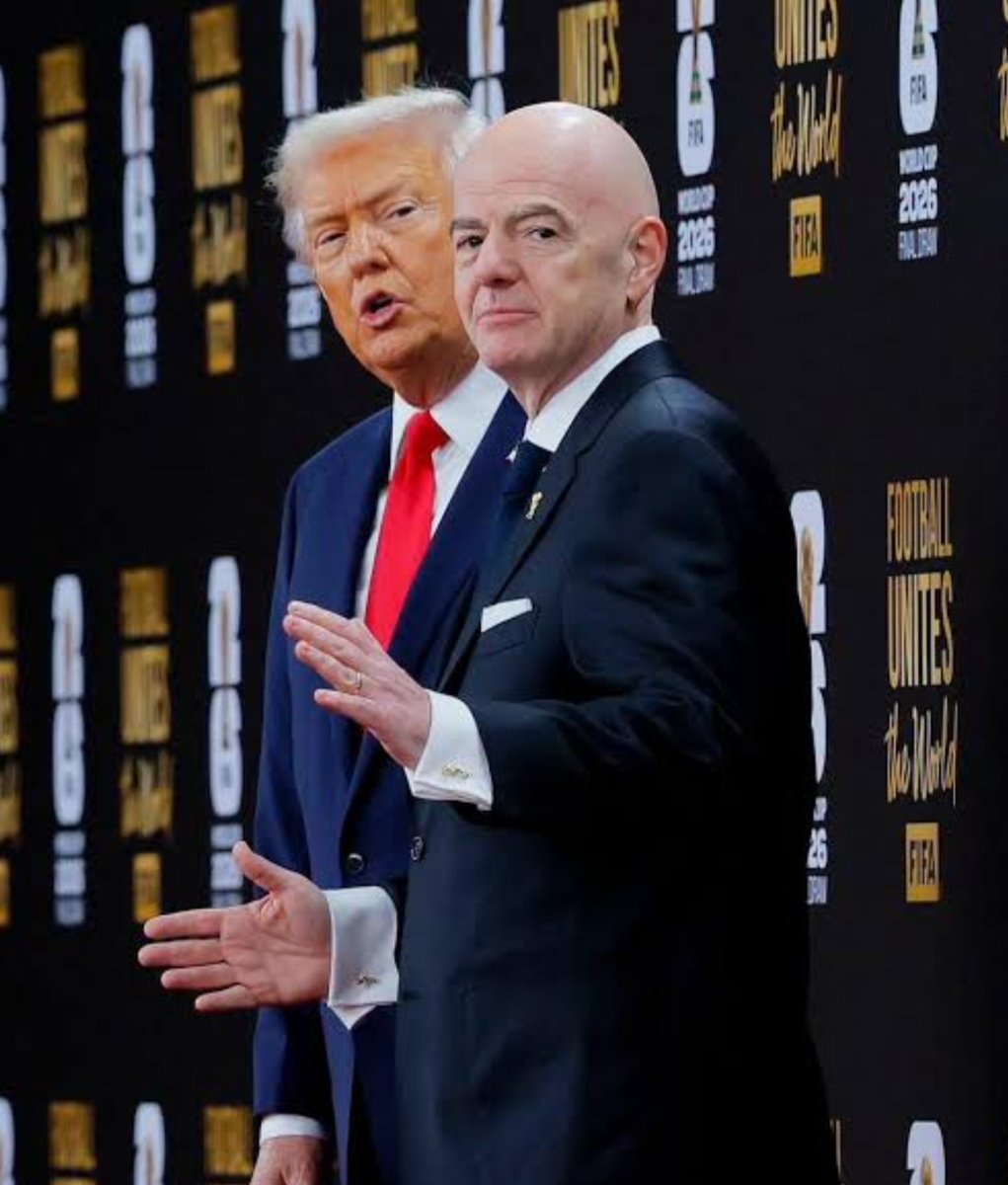 ThabangSuccess8's tweet photo. @realDonaldTrump hold on Giani @FIFAcom president will end in tears for #fifa_worldcup2026 boss.
Associations are about to turn their backs on him,like they doing with Netanyahu the murderer.
#RegisterTo https://t.co/qOzBkvOADn