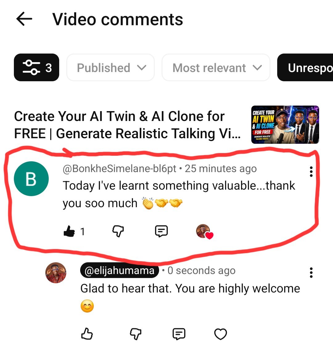 elijahumama's tweet photo. READ THIS 👇👇👇

Create Your AI Twin &amp; AI Clone for FREE and generate realistic talking videos with this complete step-by-step tutorial! 

GET THE STEP-BY-STEP TUTORIAL VIDEO  👇👇👇
https://t.co/y2IOWT9M6T

#aitools #aitutorial #youtubeautomation #elijahumama https://t.co/xTs9FnGKOt