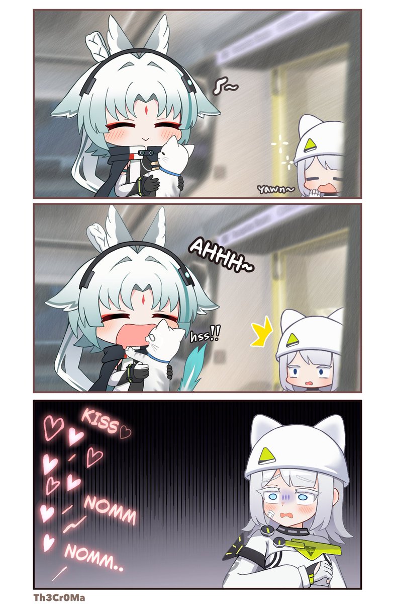Th3Cr0Ma's tweet photo. Nomal day in dijiang 🐈
#ArknightsEndfield #HomecomingCC https://t.co/SYcsl286Yx