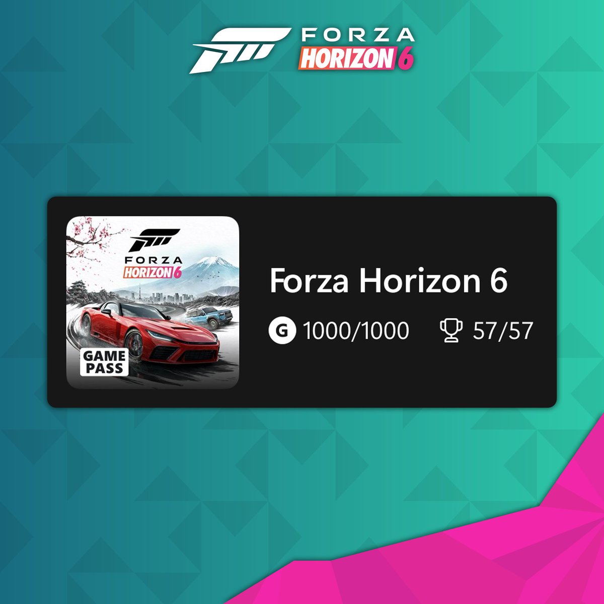 ForzaHorizon's tweet photo. ACHIEVEMENT UNLOCKED 🔓🥳
Massive congratulations to everyone unlocking the "Historic Effort" achievement and hitting 100% completion! 

Share your screenshot in the replies ⤵️