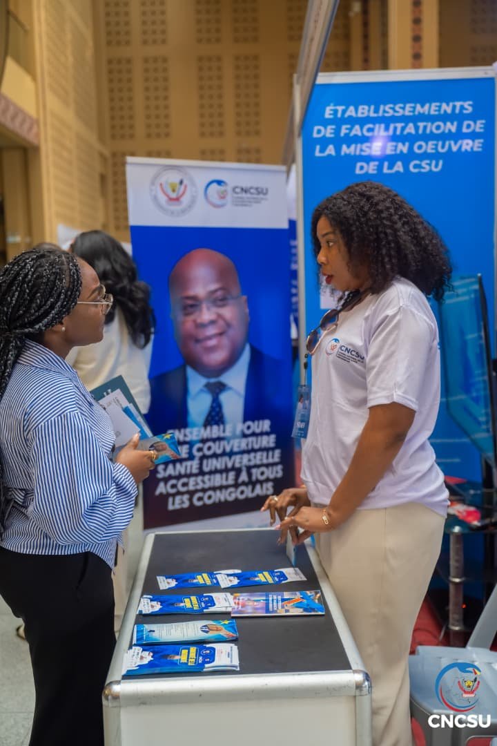 cncsurdcongo's tweet photo. #SalonHopital2026

Le CN-CSU accélère la mise en œuvre de la #CSU avec le futur Paquet des Soins Essentiels, en cours de finalisation, pour mieux prendre en charge les maladies les plus meurtrières en RDC.

« En réduisant le poids de la maladie, nous réduisons la mortalité. Les Congolais vivent plus longtemps, en meilleure santé et deviennent plus productifs », a déclaré le Dr Polydor Mbongani Kabila.

La Taxe de Promotion de la Santé et la future Assurance Maladie Obligatoire renforceront un financement durable des soins.

#SantéPourTous #RDC #CNCSU
