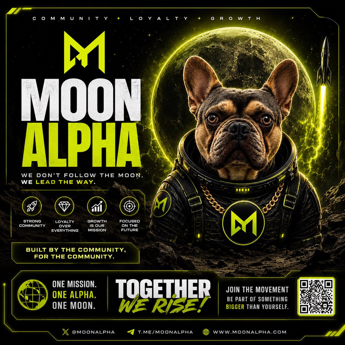 realnyx01's tweet photo. 🚀 MOONALPHA 🚀

The Journey to the Moon Starts with the Community. 🌕

💚 Community Driven
⚡ Alpha Mindset
🚀 Built to Rise

Join the movement and be part of something bigger.

https://t.co/tYpB0pmol2

Together We Rise. Together We Moon. 🌕 https://t.co/Ht2J2M83Zs