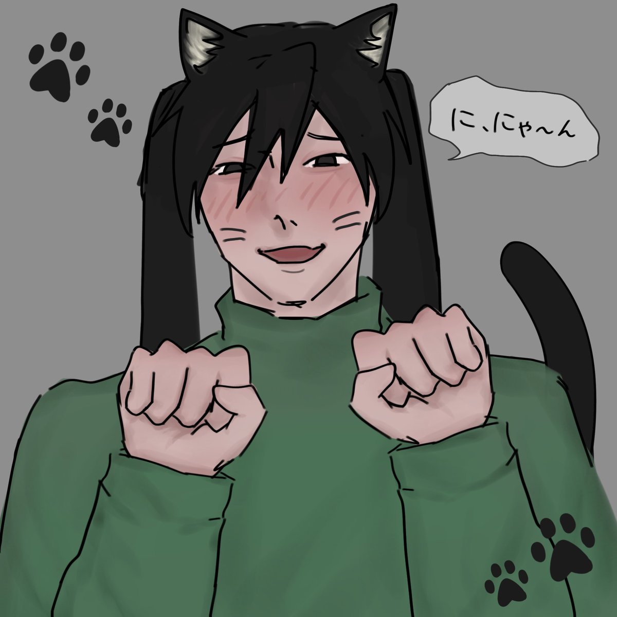 yes_to802's tweet photo. にゃ〜ん🐾 https://t.co/yUyXxzpnMZ