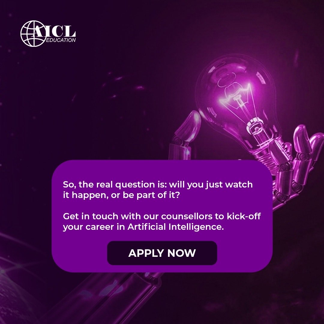 AvailC's tweet photo. 🚀 🚀 Build your future with AI.

Study Artificial Intelligence abroad, gain globally recognized skills, and launch a career in one of the world’s fastest-growing fields.

📩 Apply now!
📞 +234 708 912 9227
🔗 https://t.co/FjTWLT08u4

#StudyAbroad #AI https://t.co/yuK8YIyHen