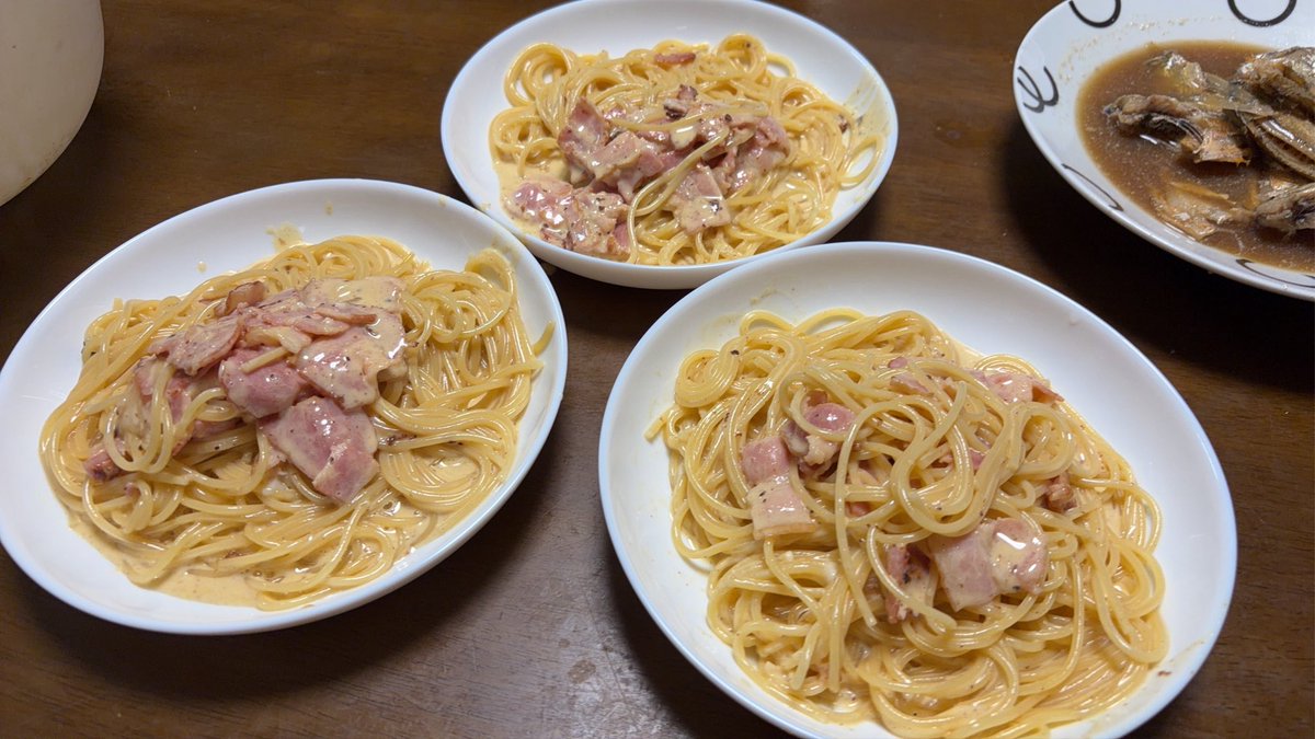 tail357's tweet photo. 見た目イマイチやけど味は良かった

久しぶりに作った割には美味しかった https://t.co/CZezMbTmWH