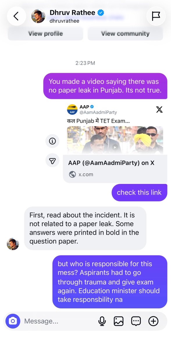 BefittingFacts's tweet photo. And he blocked after this! https://t.co/yXDjmkqgij