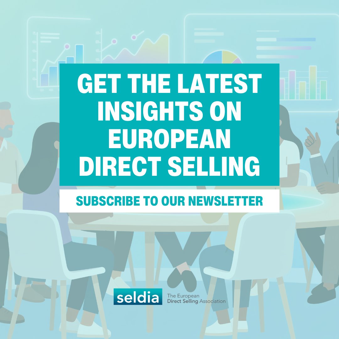 SeldiaEU's tweet photo. Want the latest insights on European Direct Selling in your inbox? 📩
Our newsletter covers EU policy developments, socio-economic impact studies, and the future of independent work in Europe 🇪🇺
Subscribe now: https://t.co/v4ckqUYdTj
#DirectSelling #Seldia https://t.co/8TraaTrqxZ