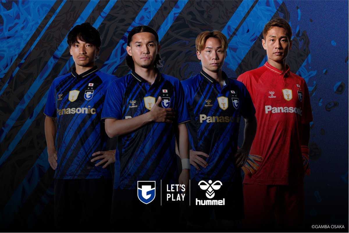 hummel_JP's tweet photo. ガンバ大阪@GAMBA_OFFICIALがAFCチャンピオンズリーグ2026/27シーズンで着用するユニフォームを発表。12本のラインはピッチで躍動する11名の選手にサポーターを加えた数でガンバファミリーが結集して、「アジア制覇」へと挑む想いを込めました:-))
https://t.co/B48CCFHSyN
#ガンバ大阪 #ヒュンメルユニフォーム