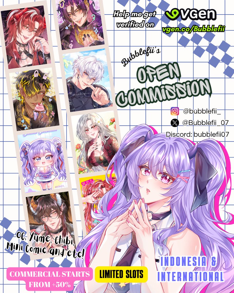Bubblefii_07's tweet photo. 🍥OPEN COMMISSIONS🍥 Limited Slots⚠️
[Like, Repost, and Share are appreciated!]

(LOCAL &amp; INTERNATIONAL)
. ݁₊ ⊹ . ݁ ⟡ ݁ . ⊹ ₊ ݁.
DM me for order><
. ݁₊ ⊹ . ݁ ⟡ ݁ . ⊹ ₊ ݁.

#opencommission #opencommissions #commission #commissions #illustration https://t.co/pr2lcOirCA