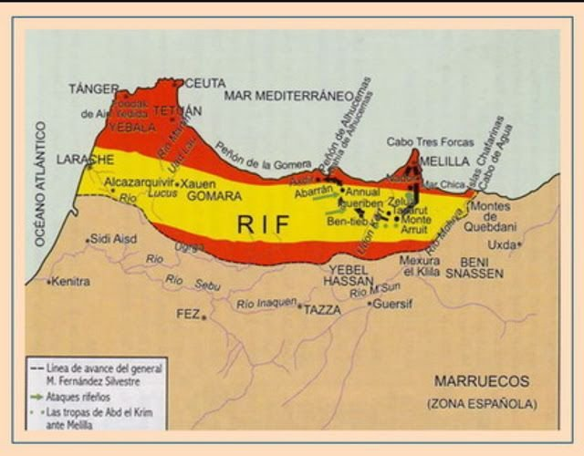 mayorcete's tweet photo. Aunque sean 4 piedras hay que retomar el Rif para establecer una zona de seguridad. Lo mejor es que además tenemos legitimidad histórica.

Total, para que lo controle un poder tercermundista y subversivo como la monarquía marroquí, mejor ocuparnos nosotros. Les hacemos un favor. https://t.co/hsDCdPgQat
