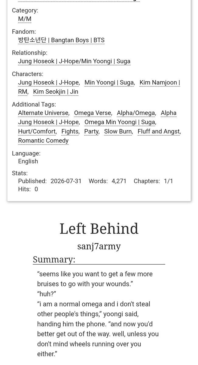 sanalovebts's tweet photo. Just another random thought that finally made its way out of my notes. Pure cliché vibes featuring unspoken hints, a forgotten phone, and a number that changes everything. Hope you enjoy it! ✨
#sope #sopeau #yoonseok #hopega
https://t.co/PSDyuWRPUa https://t.co/IzQL9eIrjy