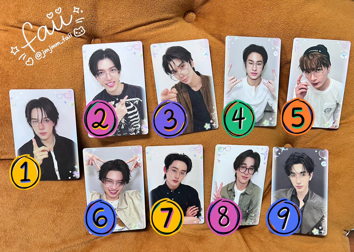 jmjmm_faii's tweet photo. และในส่วนของการ์ดใบอื่นๆ 

แจกกกกกกกกกกก ‼️

• รี+เมนชั่นเลขการ์ดที่ต้องการ

1 นานิ #hirunkit_
2 อู๋ #aou_tnbknr 
3 ดัง #dunknatachai
4 ลูค #lukeso_ 
5 คริส #KristPerawat
6 แอสตัน #Aston_lv
7 เอส #est_rvp
8 กวิน #GawinCaskey
9 เพิร์ธ #perthppe 

สุ่มและประกาศ 5/8/69 ⏰ 14.00น. ค้าบ
