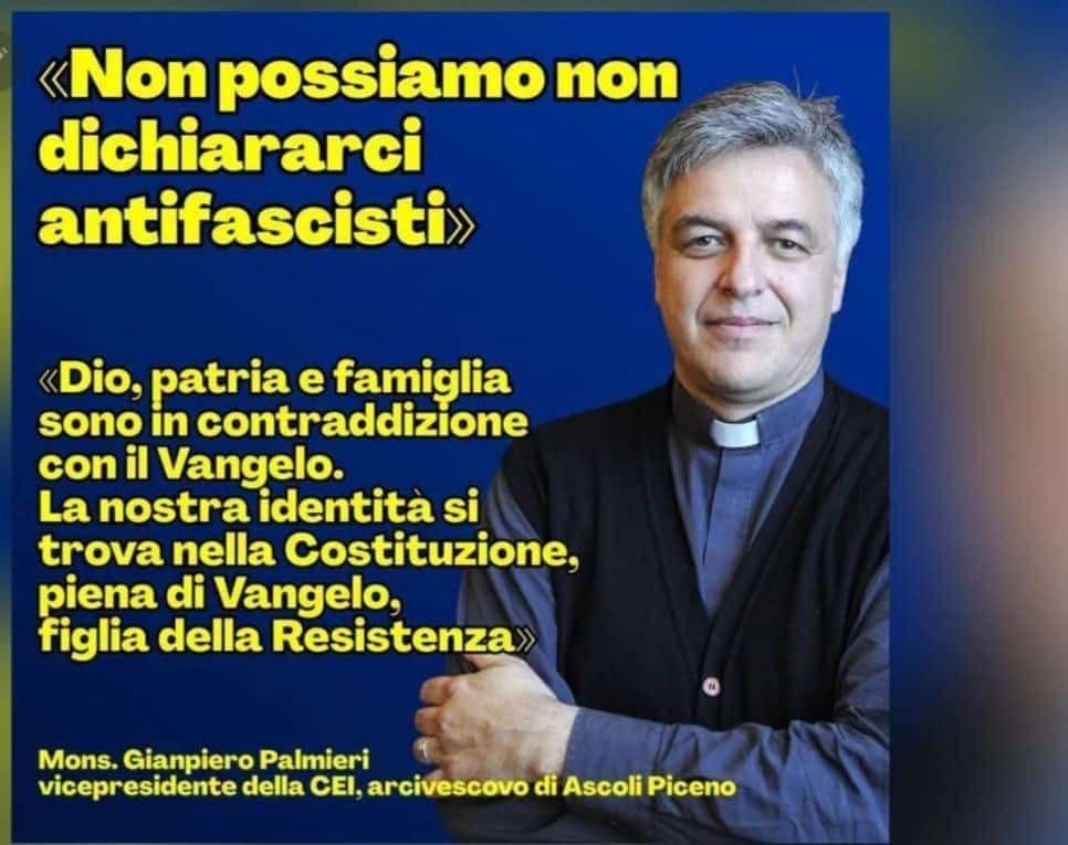 CesareSacchetti's tweet photo. La falsa chiesa della quale parlava Padre Pio è questa. Una falsa chiesa che sforna non sacerdoti ma agenti di propaganda del comunismo e della massoneria. https://t.co/SuwZcRZUfa