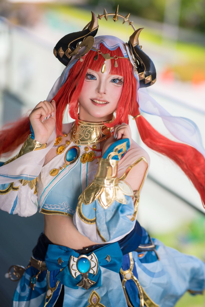 syouyu_tyuru's tweet photo. 原神/Cosplay /コスプレ
⚠︎︎重加工
　　ニィロウ

photo.@MK_Art8416 様
 #ウシコス  #ニィロウコスプレ  #原神コスプレ https://t.co/qKTxkFiY59