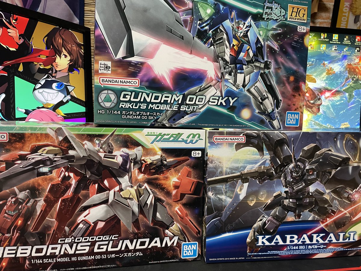 amatu03's tweet photo. 久々にガンプラ買ってきた✌️
ダブルオースカイ原価で変えたの神
#ガンプラ https://t.co/f0BpWkuOaJ