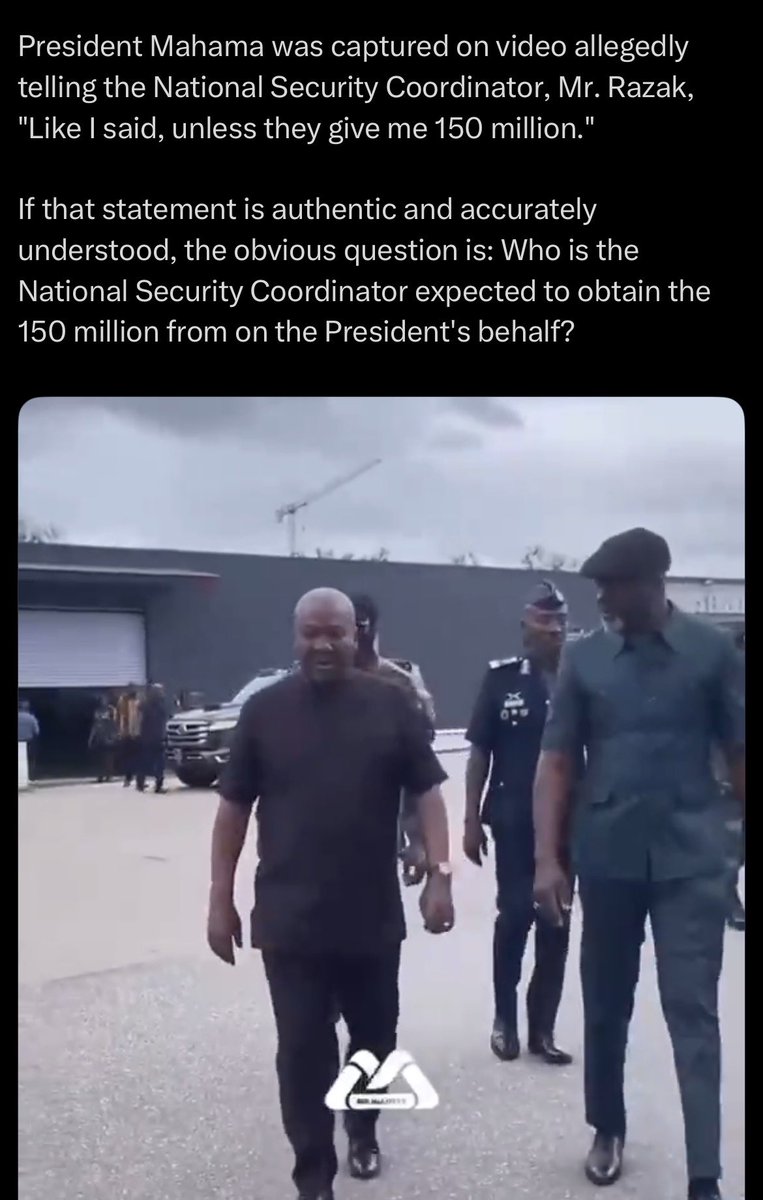 5oddsHene's tweet photo. In a democratic country, is it wrong for a taxpayer to ask questions when the president makes comments that need further clarification? If he didn’t make such statements why will government explain the comments made in the video ? Rawlings Ruled for 19 straight years , nothing last forever, no one will be president forever