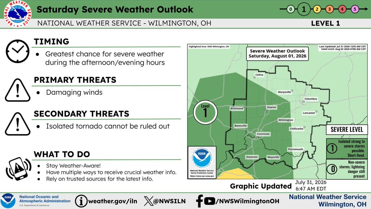 NWSILN's tweet photo. In addition to the heavy rain threat, there will be the potential for severe weather on Saturday as well. https://t.co/HQUdLInqrT