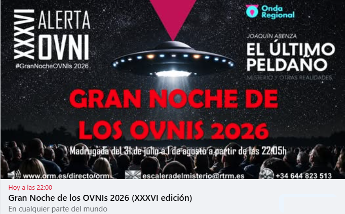 elultimopeldano's tweet photo. ¡Estamos a pocas horas de la #grannocheovnis2026 de El #elultimopeldano Onda Regional de Murcia @ORMurcia
https://t.co/0P6eLXi1Lt https://t.co/jfdVBg11GR