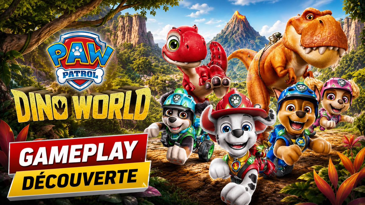 MrQuoty's tweet photo. Nouvelle vidéo dispo 
On découvre…

PAW Patrol, la Pat'Patrouille: Mission Dino 
https://t.co/gUBnDVvpIf https://t.co/wMJDJmvvrr
