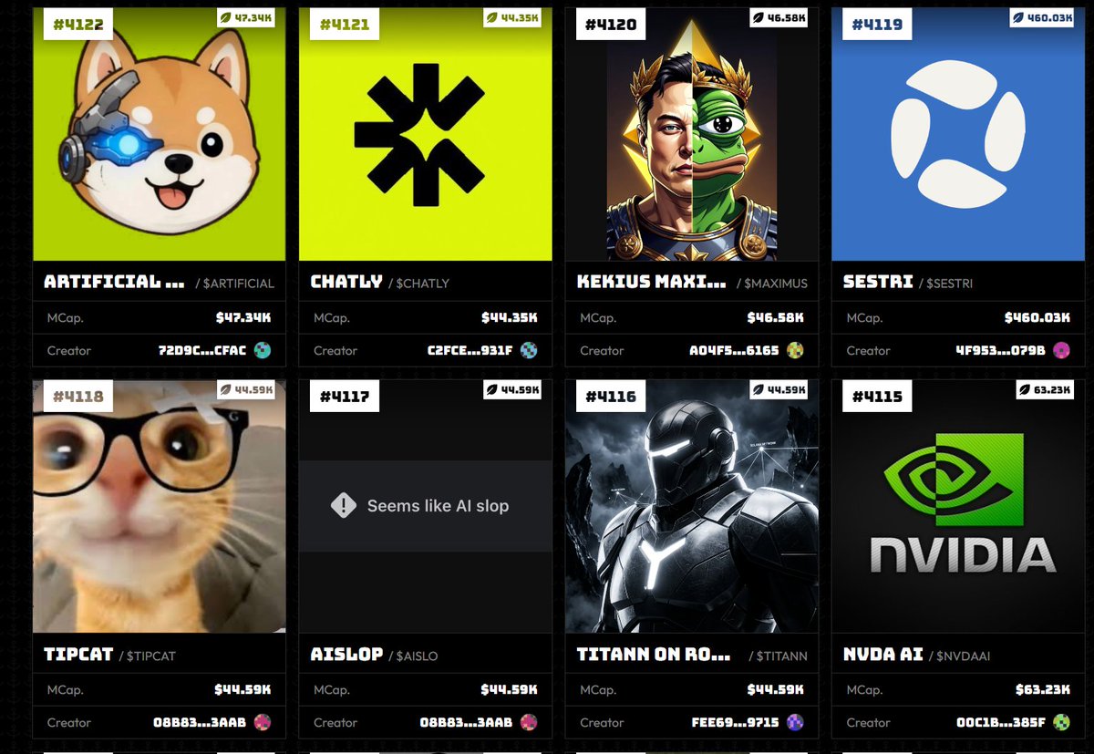 Virtuals_AI_'s tweet photo. $nvdaai is actually the first NVIDIA matched coin as it has #4115
0xc1a03e79beb9c2fe18f2a2d1c8c64327ed3df355

SESTRI has #4119
0xC1a0C3929f5e12b5CfD6Ae36f197a45beDf79417

Check for yourself https://t.co/dXH9vmI8HI https://t.co/vrOVTrHNfq