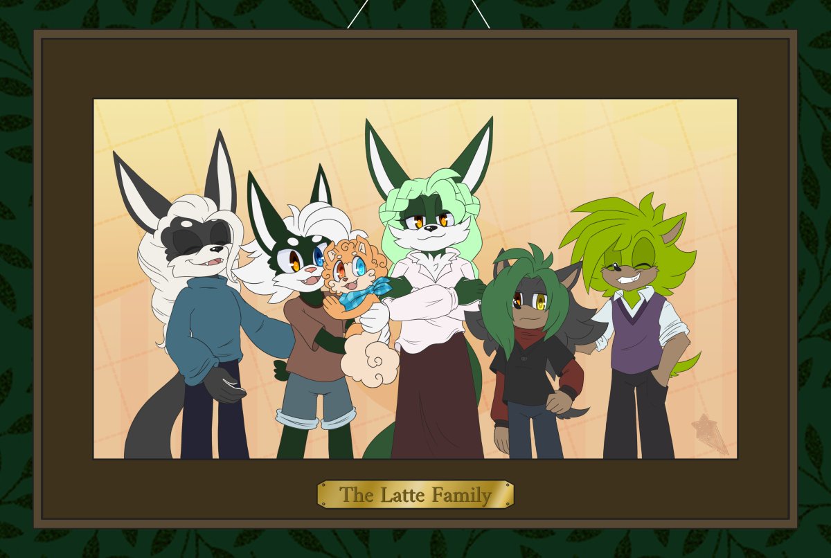 ChocomintyStars's tweet photo. #dadfiniteweek2026
Day 7: Legacy 

Finally finished, sorry it's late! What better way to end Dadfinite week than with a family photo of the kids all grown up (with a bonus grandpuppy!)

#sonicthehedgehog #sonicthehedgehogfanart #manicthehedgehog #infinitethejackal #infimanic https://t.co/EmPUnNWlAN