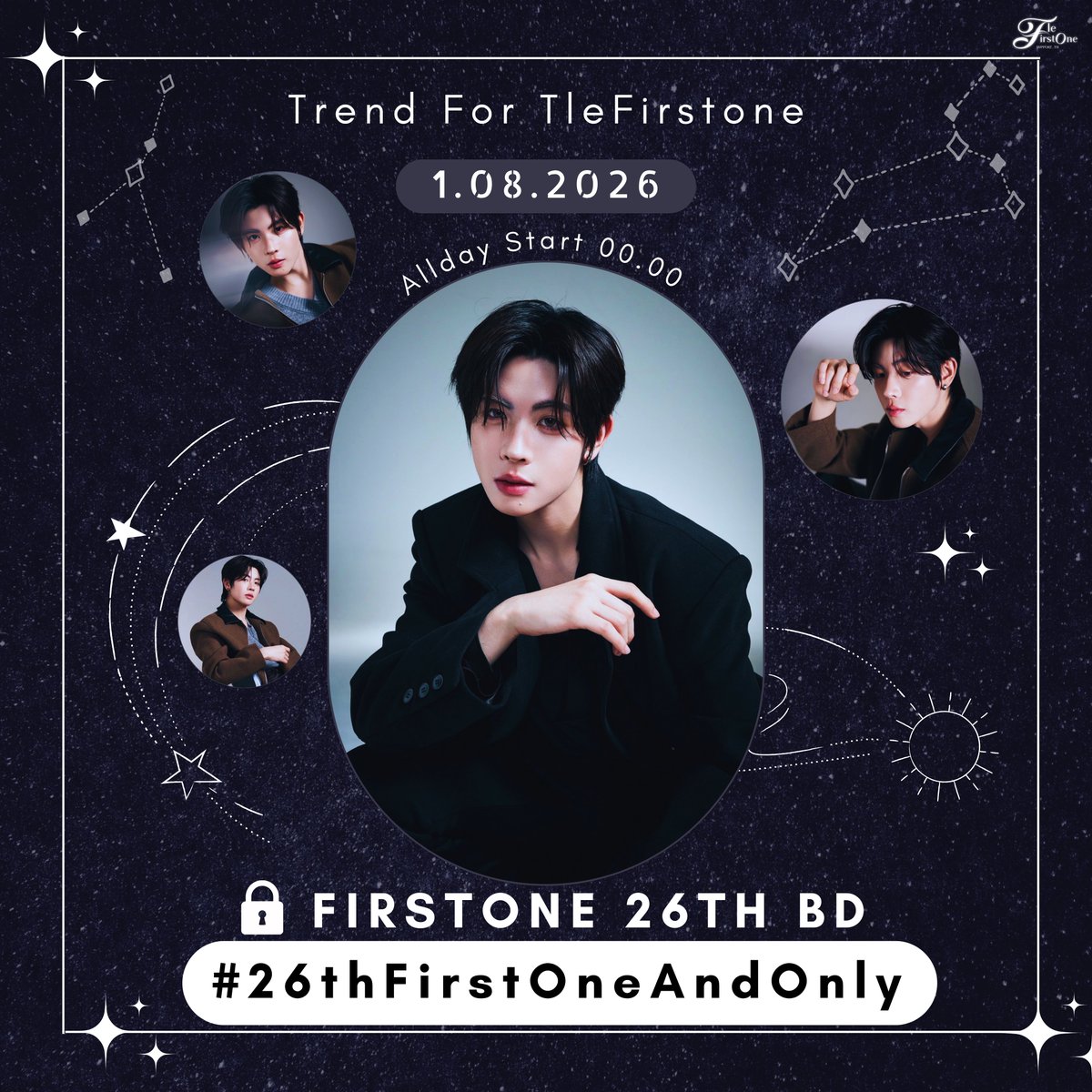 TleFirstoneTH's tweet photo. 📉 ᴛʀᴇɴᴅ ғᴏʀ ᴛʟᴇ ғɪʀsᴛᴏɴᴇ 📉
@TLE_mtm @firstone_wnk  

→ แฮปปี้น้องเฟิร์สวัน 26 ปี 🎂🩷 มาร่วมเฉลิมฉลองและอวยพรคนเก่งของเรากันน้า 🤲🏻

⏰ : 01/08/2026
📈 : ใช้แฮชแท็กได้ตั้งแต่ 00:00 ( all day )
🔐 : FIRSTONE 26TH BD
#️⃣ : #.26thFirstOneAndOnly

 ♡🎶#TLE_mtm #Firstone 
#TleFirstone #เติ้ลเฟิร์สวัน ♡