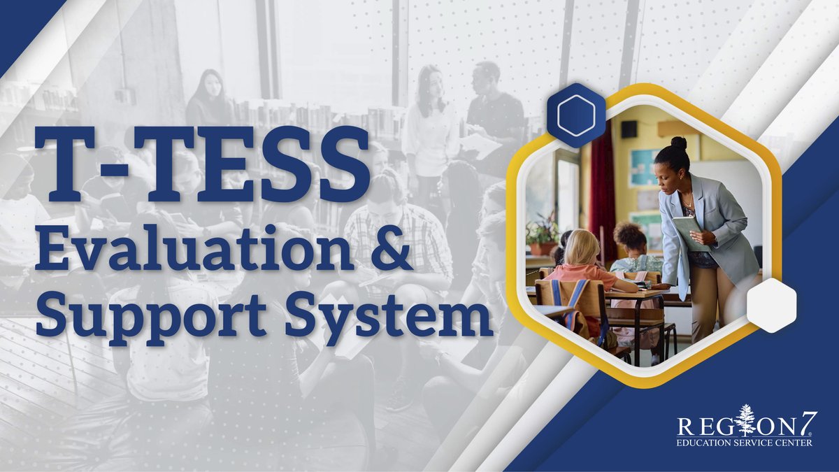 Region7ESC's tweet photo. π T-TESS Evaluation and Support System Series
π
Next session: Aug. 25β27
Strengthen your skills in evaluating and supporting teacher growth.
π https://t.co/GqiXT28bpU
#Region7ESC #TTESS #InstructionalLeadership https://t.co/bhCJEpfU4s