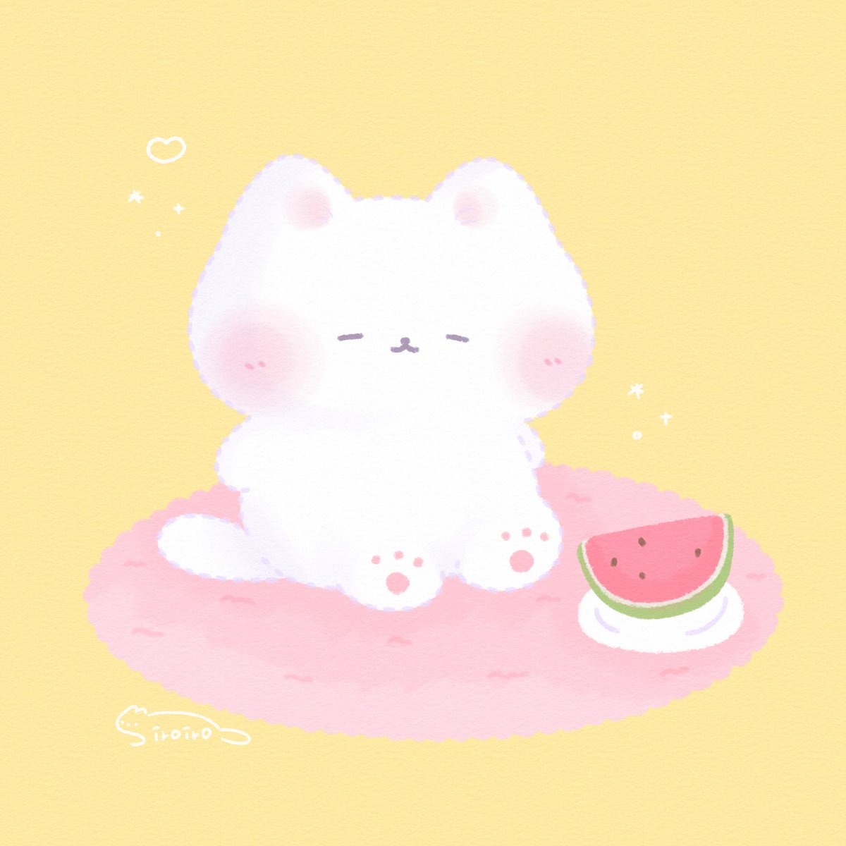 snow_kakao's tweet photo. もう7月も終わりか‥と考えているねこ https://t.co/sLiW53y6jV