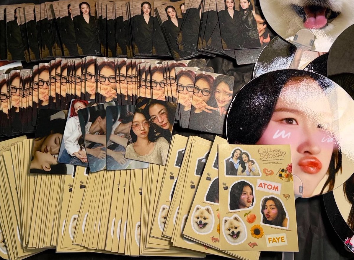 malisorn69's tweet photo. I need to start making a list bec of the limited quantity of my isporyu freebies. Hahaha just shout Top Abby. 🌚

See you tomorrow Fayemily!!! 🌻🍑

Mi Fodder @malisorn00 🌚
Excited to meet you @atomprys 😚

#FayeAtom https://t.co/6Hp5ZnV26o