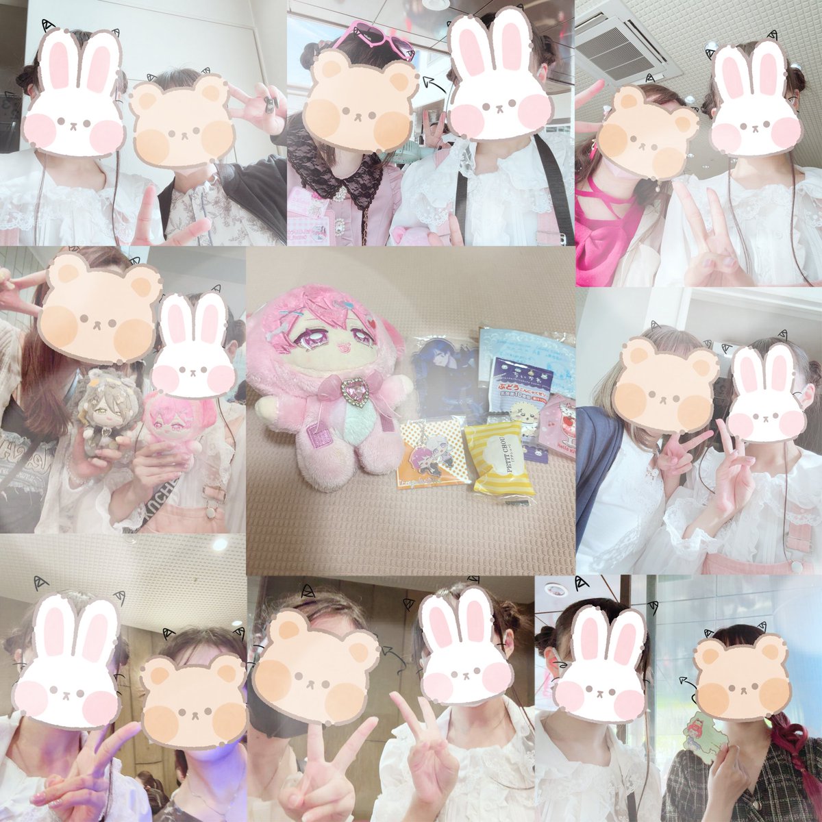 nik_sni151's tweet photo. 広島 思い出！
たくさんお写真撮れて嬉しかった( *´꒳`*)
お菓子もグッズももありがとう( * . .)"
早めに会場に着いたってのもあって、ぬいで写真を撮りまくっちゃった(ﾉ≧ڡ≦)☆

次の静岡は行かないので、愛知で会いましょうε≡≡\( ˙꒳˙)/ https://t.co/d9hZocMP17