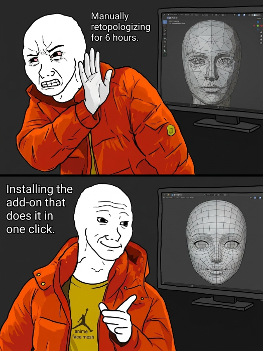 unity3dvfx's tweet photo. Stop struggling with messy topology! https://t.co/fPl8XHL6Qs