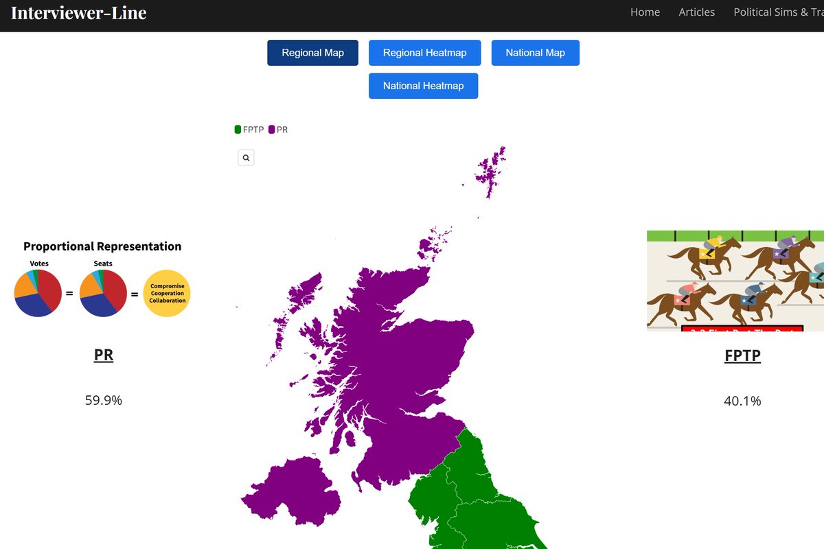 HVilday's tweet photo. check out Interviewer-Line and @OutsideProjectn 's PR Referendum Nowcast! four maps, broken down by regions and nations, out now!

https://t.co/TOMKRw0JNK https://t.co/uK890gY9Q8
