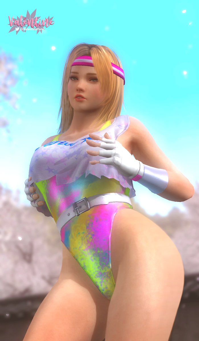 ValentineYunii's tweet photo. Let's get physical 👱🏻♀️🩷 #DOA5 #Tina #ティナ https://t.co/0Ip1HZnUkK