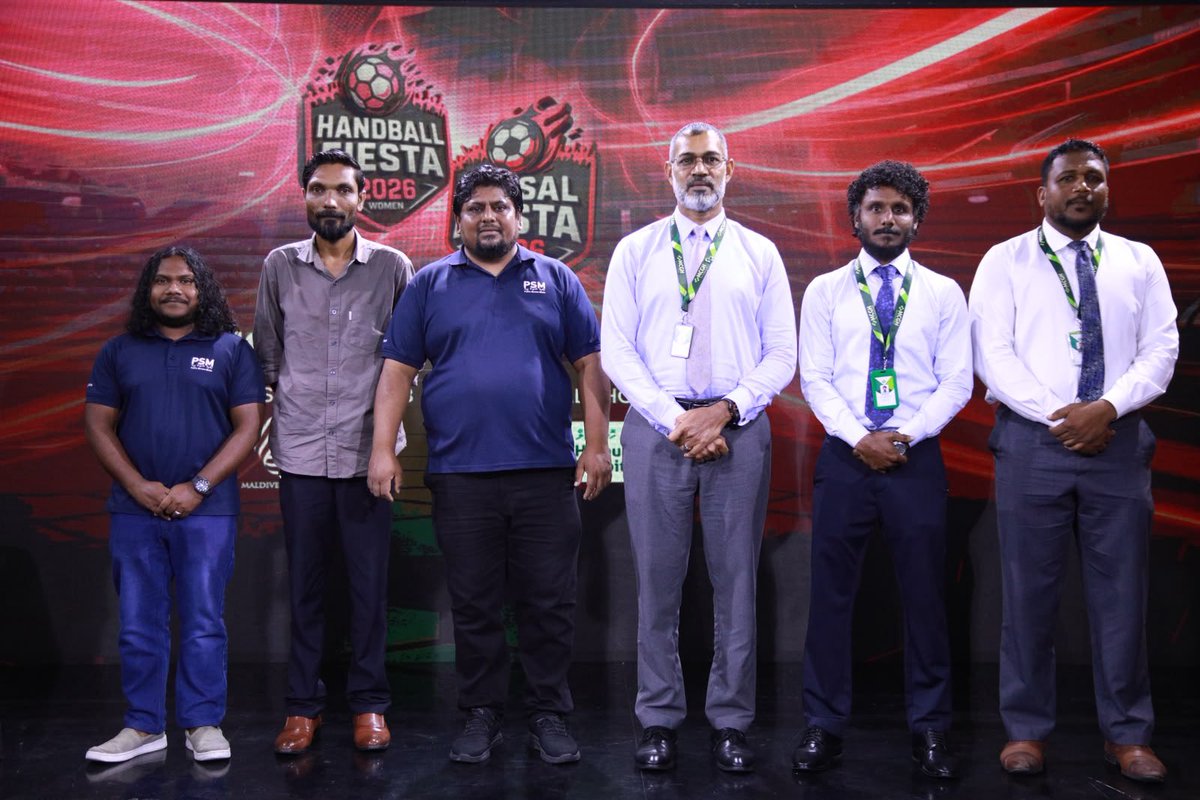 HMH_mv's tweet photo. Hulhumalé Hospital (HMH) is proud to announce the signing of a Memorandum of Understanding with the Maldives Media Club (MMC) of Public Service Media (PSM), officially appointing HMH as the Official Medical Partner for the PSM Futsal &amp; Handball Fiesta 2026. https://t.co/JAS0DYCu9h