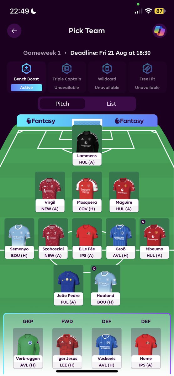 FPL_Lelouch's tweet photo. @GoldenGoalFF BB1 https://t.co/QHq6E0ZldX