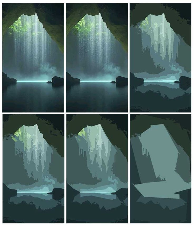 ArtHarbor_'s tweet photo. Most detailed environments start with shapes this simple. https://t.co/klEUd6nfwn