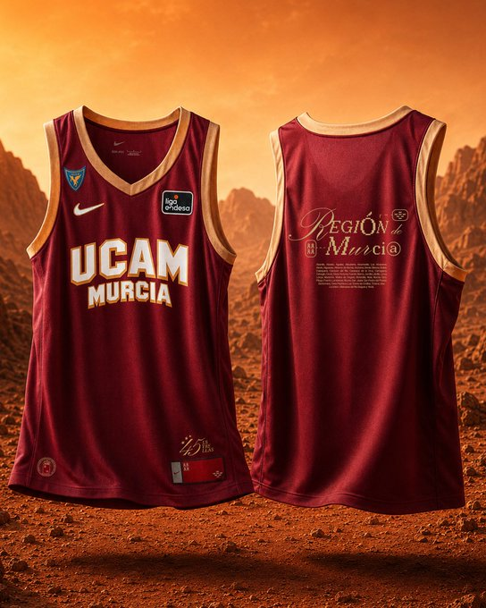 EuroBallin's tweet photo. 🎽European 2026/27 Kits

🆕More official kits revelead this last week:

🇪🇸 @UCAMMurcia ➡️9.5/10🔥
🇪🇸 @valenciabasket ➡️8/10
🇷🇴 @UBTCluj ➡️7/10

🔜Rostock Seawolves

🤔Check all the revelead ones so far in my Substack &amp; comment which one is the best in your opinion👇 https://t.co/fQQOcUfz8O