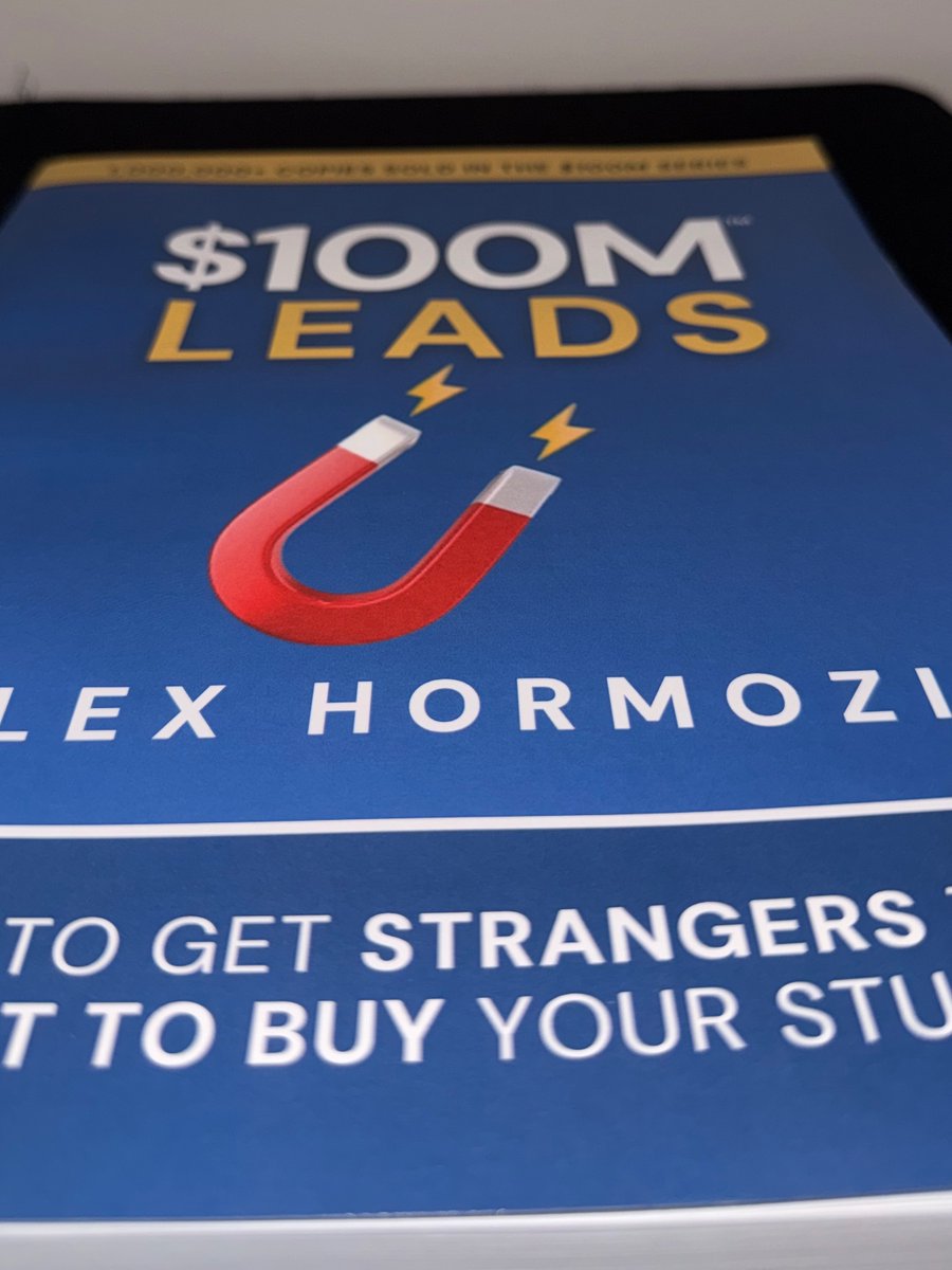 NTurkovic_'s tweet photo. Started reading $100M Leads.
Building the outbound system at the same time.
No better way to learn than to use it immediately ⚡ https://t.co/QtkDHNePuf