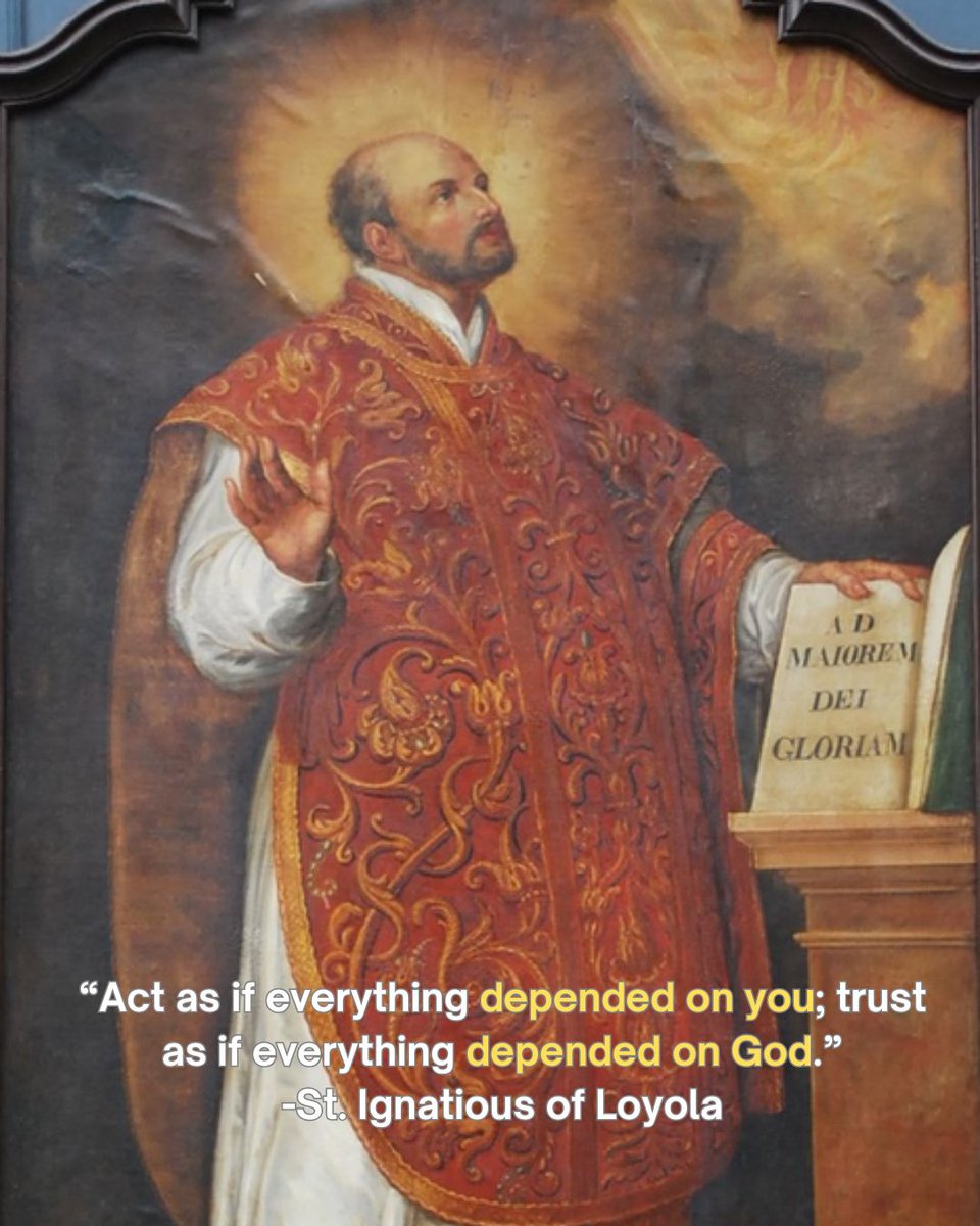 SanctificaApp's tweet photo. St. Ignatius Loyola- Entries from Butlers lives of the Saints and The Liturgical Year available on the app

#Sanctifica #stignatius #catholic #july31
@latinmassphotographer https://t.co/6030rqZ9he