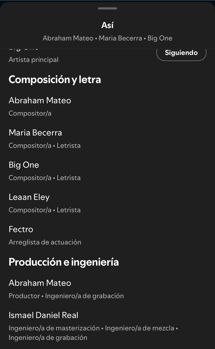 AbrahamMateoESP's tweet photo. En el tema “Así” recientemente sacado, @abrahammateo es compositor, productor e ingeniero de grabación. https://t.co/0AGnPWoXO8