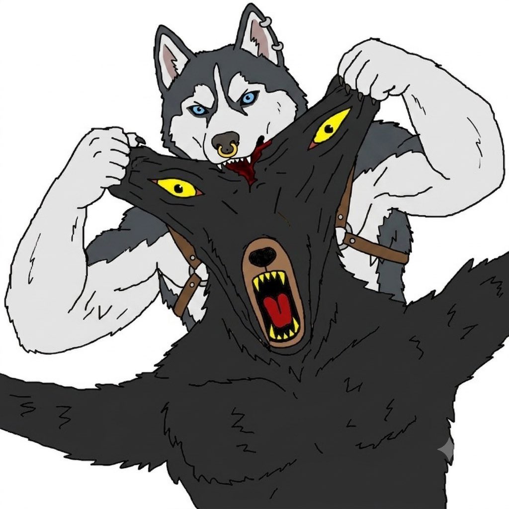 Bella The Heroic Husky tweet media