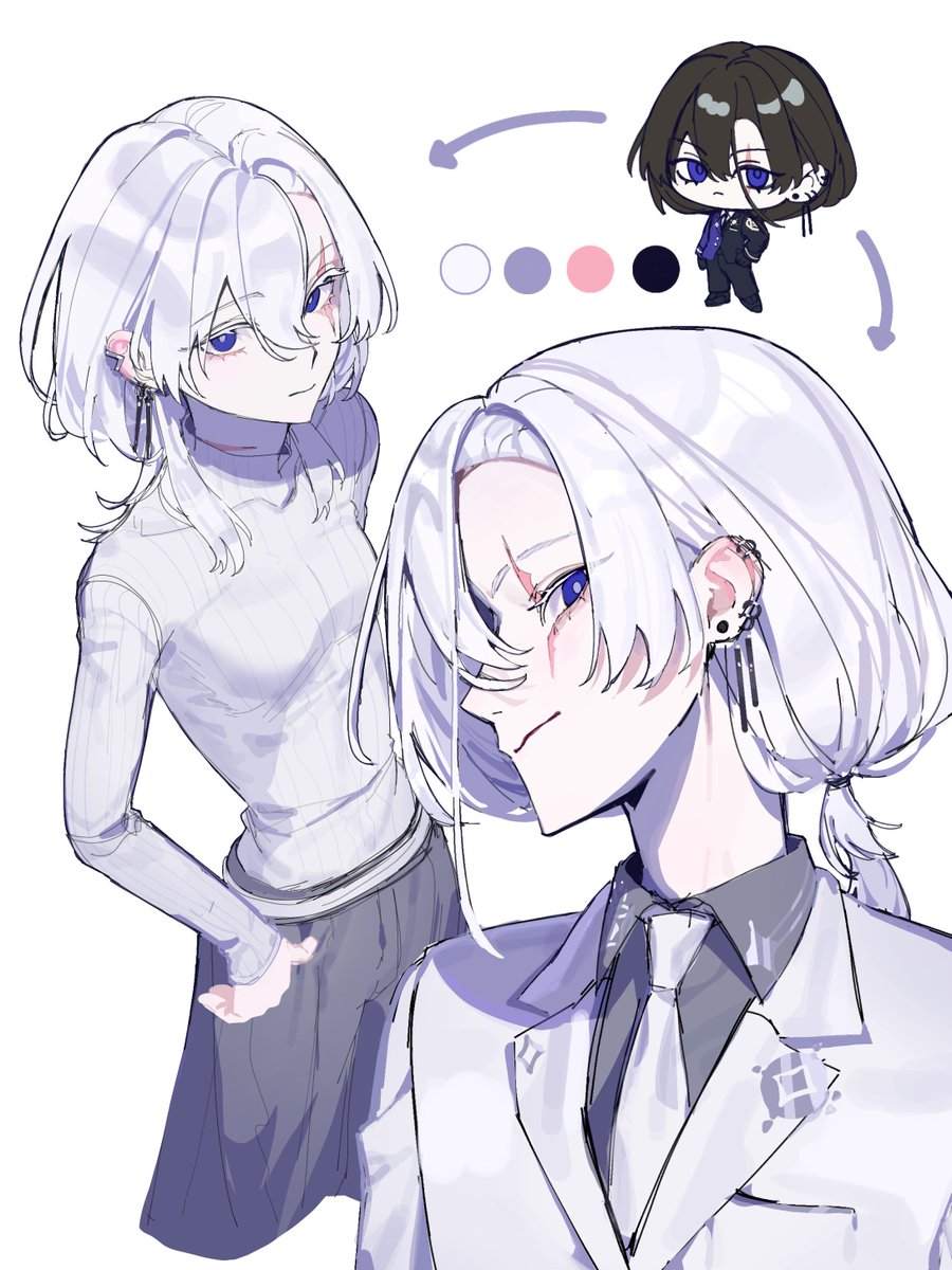 zonn_410's tweet photo. 色違いoc https://t.co/SEqUKwMjqH