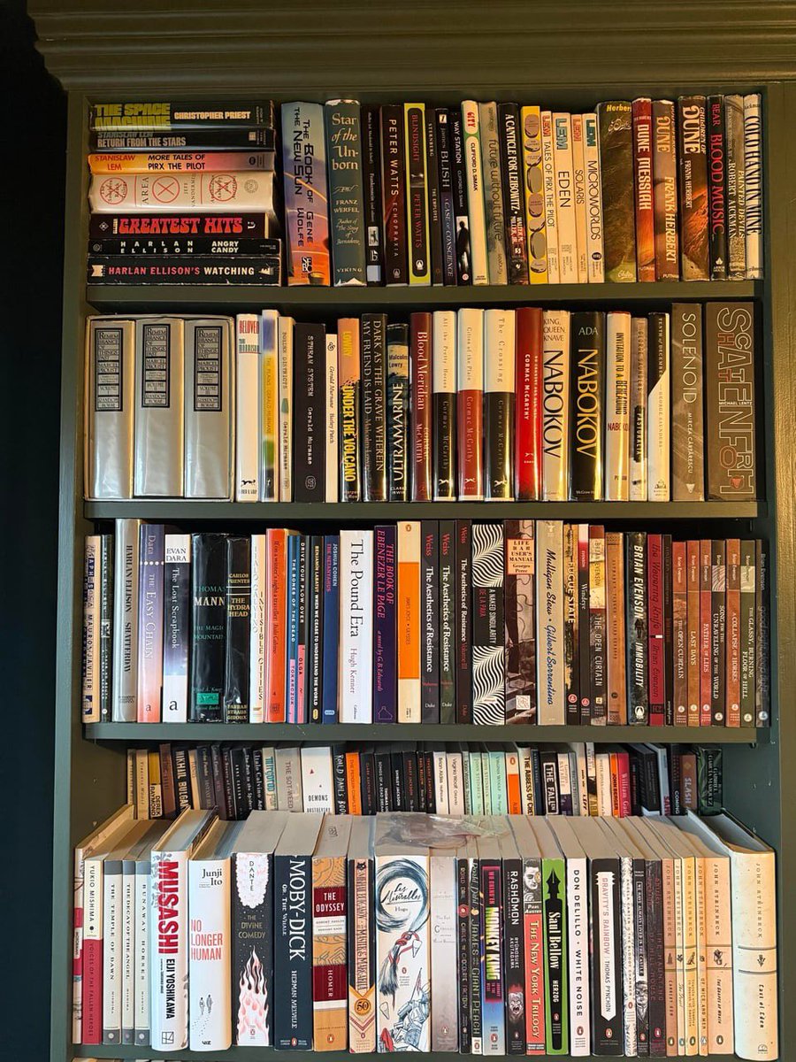 quartermass's tweet photo. Current state of my library https://t.co/dQeX62yFtl