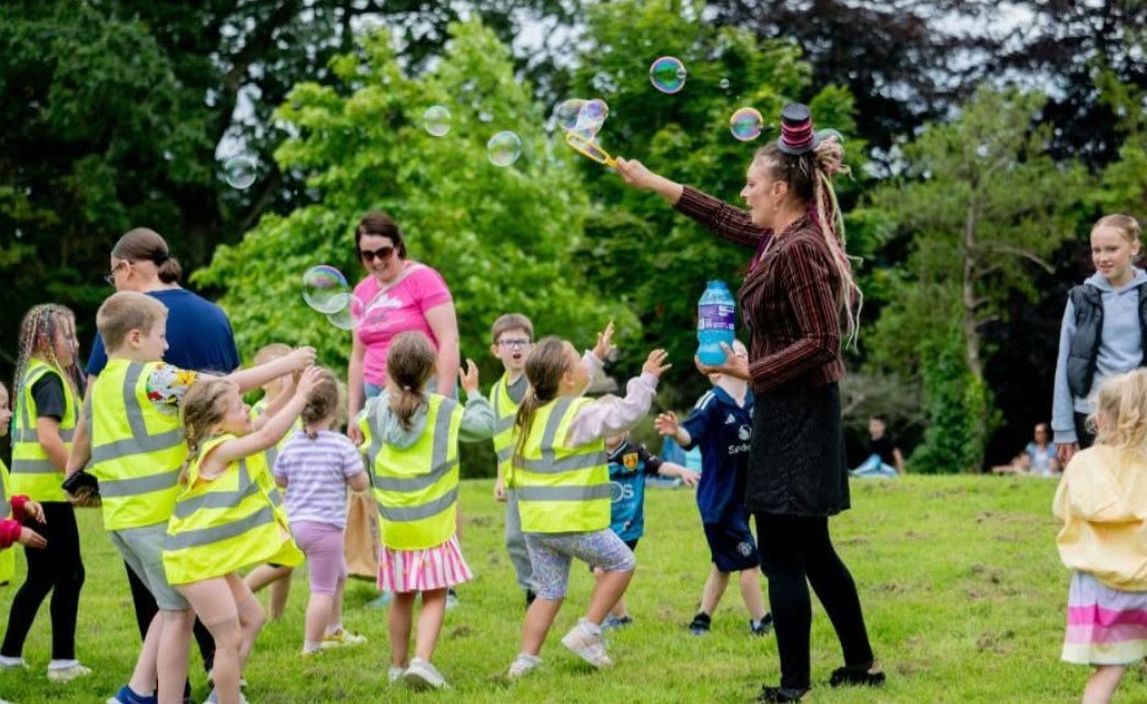 fermanaghomagh's tweet photo. 🎩🎉 Hats Off to Forthill is today!

Join us today (Friday) for a FREE afternoon of music, activities and family fun at Forthill Park, Enniskillen.

📍 Forthill Park, Enniskillen
🕑 2pm – 5pm
👉 Event details: https://t.co/t6AtyDRtRY 

Proudly sponsored by Share Energy. https://t.co/zjNzXcsuib