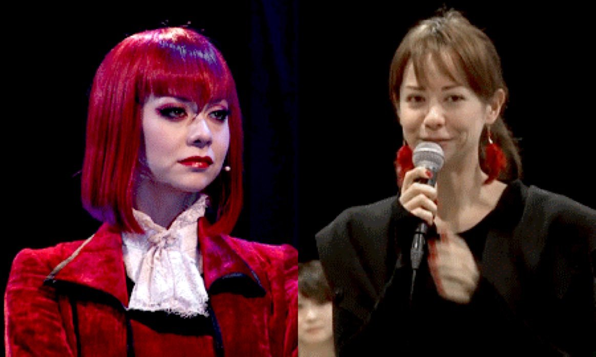 dailykuromyu's tweet photo. 🎭 AKANE LIV (Angelina Dales, Madam Red)
♟️ Kuromyu: Lycoris that Blazes the Earth (2014 &amp; 2015) https://t.co/9lXbJPoBB0